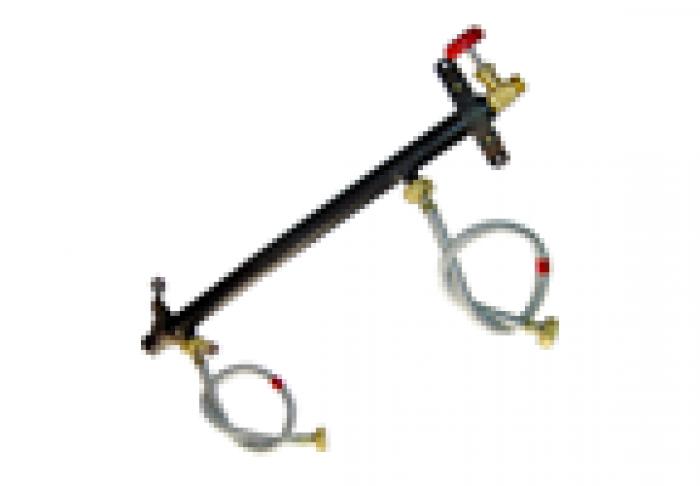 LPG Multi Cylinder Manifold System With MS Flexible Pigtails and M F Valve (1st)